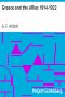 [Gutenberg 22677] • Greece and the Allies 1914-1922